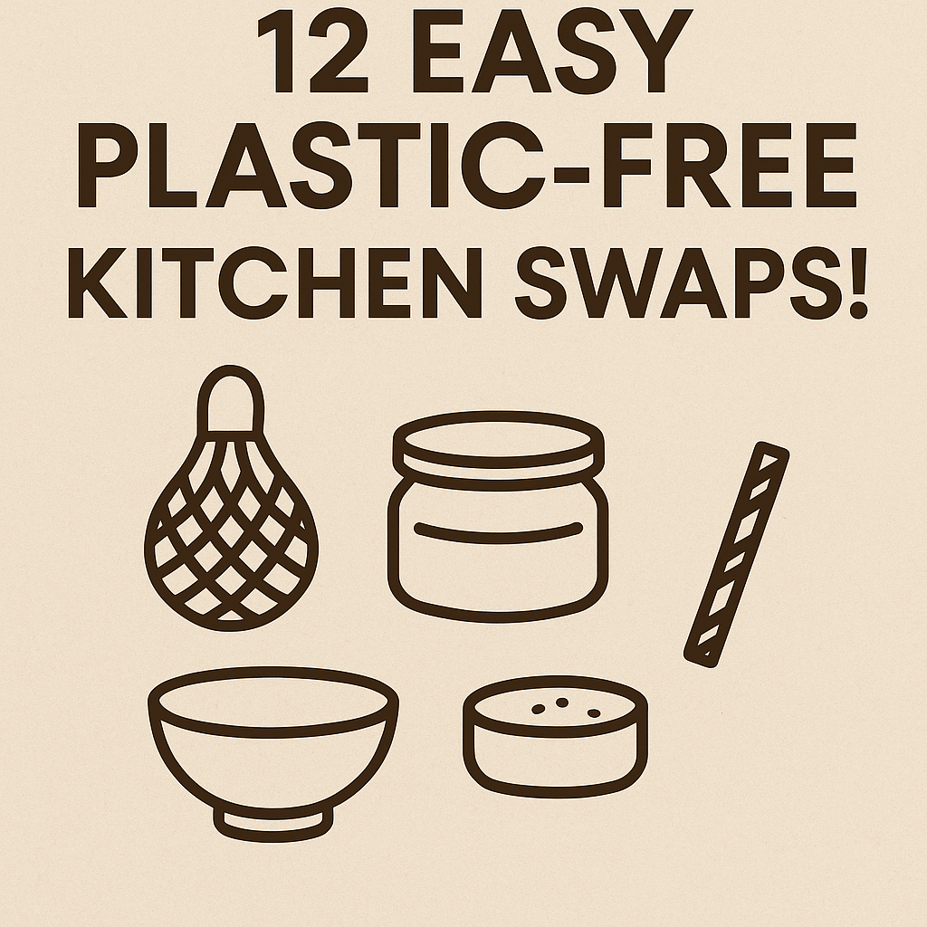 12 Easy Plastic-free Kitchen Swaps! - REGN