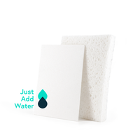 Eco Pop-Up Sponges 2-Pack | Plastic-Free Cellulose Sponges Made in UK