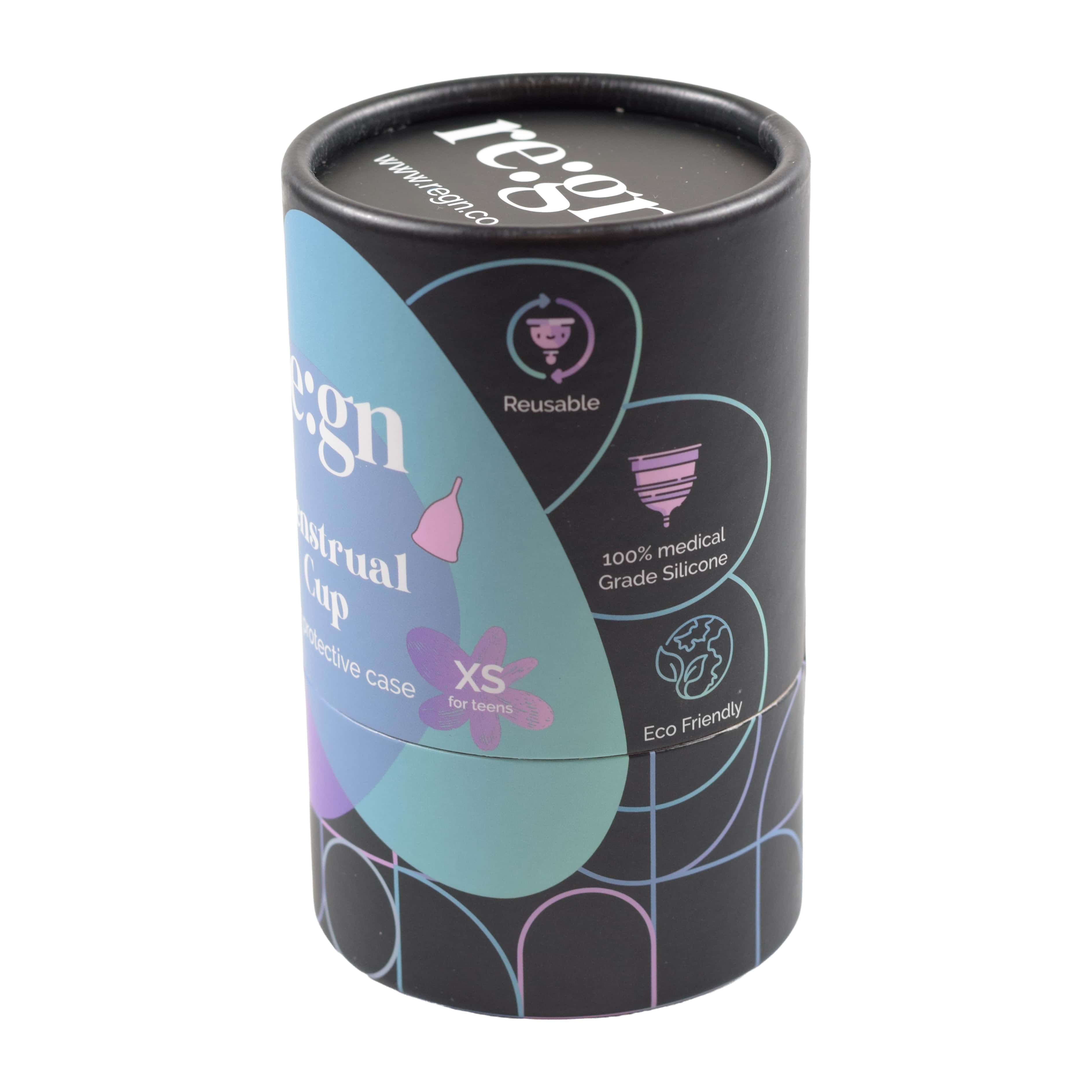 re:gn Eco Menstrual Cup – Reusable Silicone Cup with Case