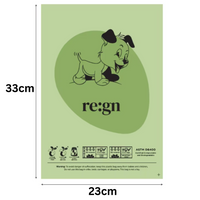 Re:gn Extra Thick & Strong Compostable Dog Poop Bags – 120 Bags per Pack - Buy One Get One Half Price!