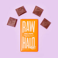 Organic Vegan Dark Chocolate with Orange 35g