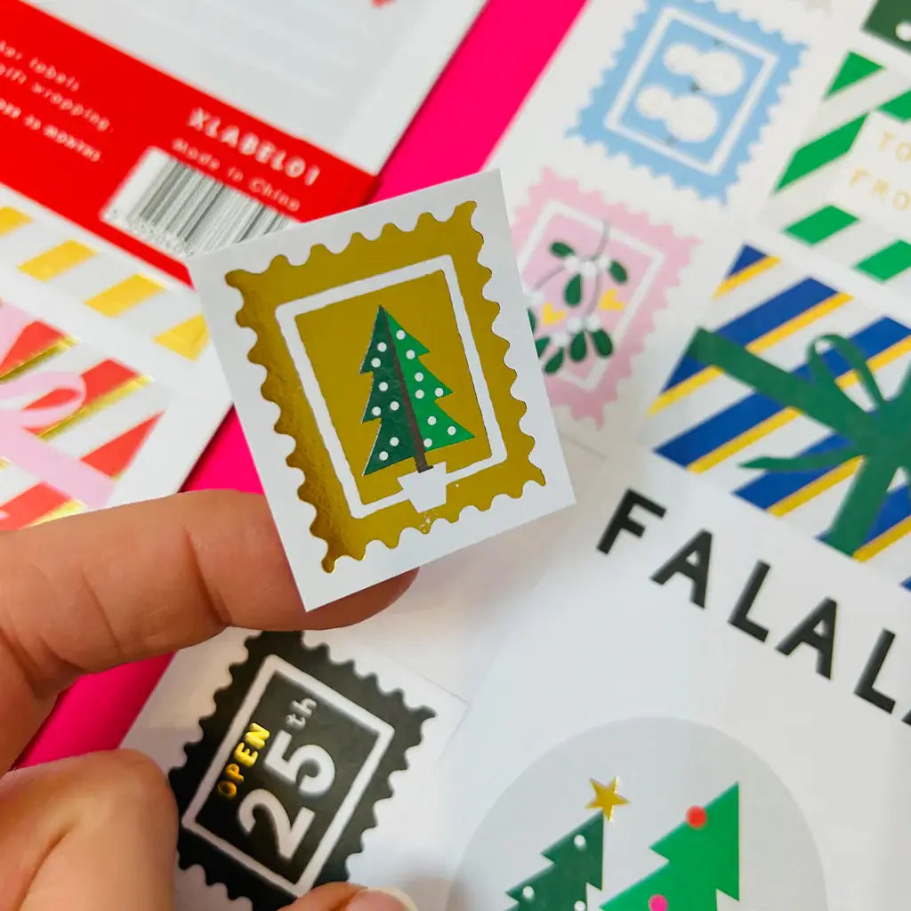 Christmas Gift Labels – Pack of 4 Sheets by Rachel Ellen Designs