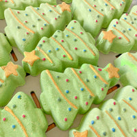 Christmas Tree Bath Bomb – Coconut Cream Festive Fizzer