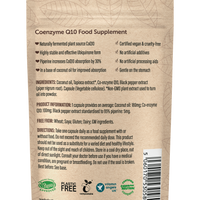 Coenzyme Q10 – CoQ10 Supplement – 30 Capsules