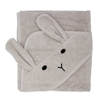 Animal Hooded Baby Towels – Organic Cotton (Fox, Lion, Rabbit Designs)