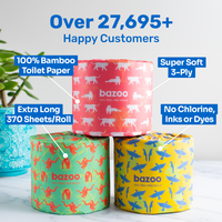 Bamboo Toilet Paper – Single Roll, Protected Species Range, Eco-Friendly
