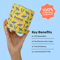 Bamboo Toilet Paper – Single Roll, Protected Species Range, Eco-Friendly