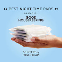 Pads with Wings | Heavy/Night (10 pack) | Plastic-free