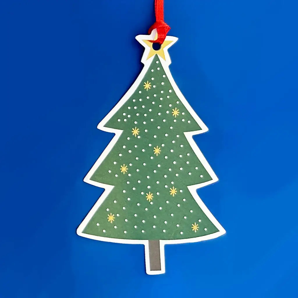 Christmas Tree Gift Tags – Pack of 4 by Rachel Ellen Designs