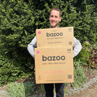 Bamboo Toilet Paper – 24 Double-Length Rolls, Soft & Eco-Friendly | Unwrapped