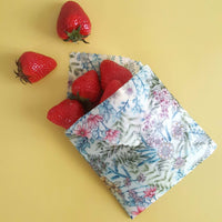 Beeswax Food Wraps Classic Set of 3 | Botanical Design