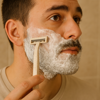 Biodegradable Eco Friendly Disposable Razors - 2 Blade Razors, Wheat Straw Blades , 5 Pack