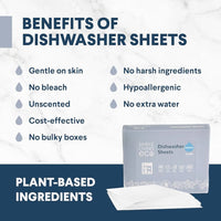 Simple Living Eco Dishwasher Sheets – Pack 32