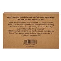 Bamboo Face Cloths - Pack of 6