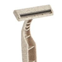 Biodegradable Disposable Razor - Made of Wheat Straw