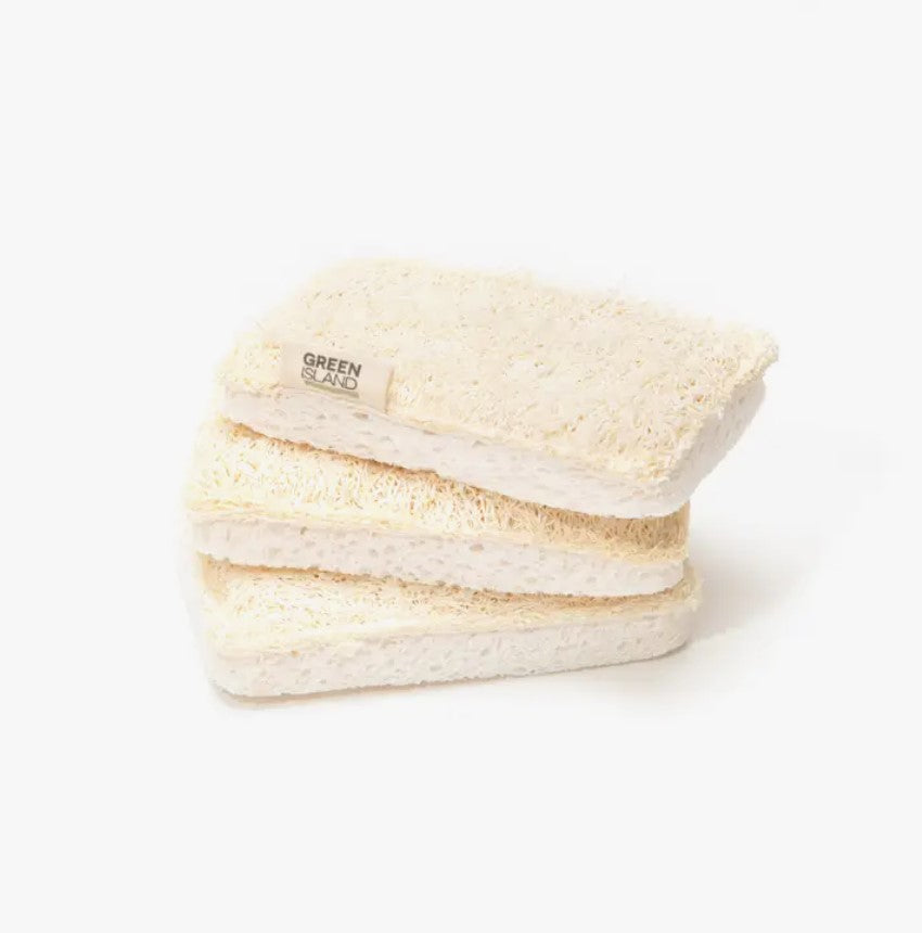 Compostable Sponges Pack of 3