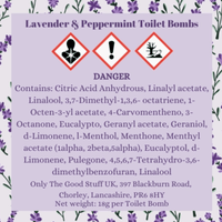 10x Toilet Bombs- Lavender & Peppermint