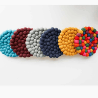 Wool Felt Hand Made Coaster