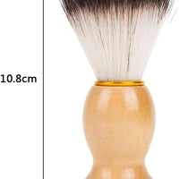 Traditional Handcrafted Shaving Brush with Wooden Handle