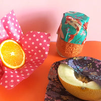 Beeswax Food Wraps End of Stock Bargain Set of 3 | Certified Food Safe