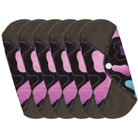 Reusable Sanitary Pads - 6 Pack