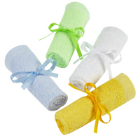 Bamboo Organic Soft Flannel, High Absorbency Face Cloth - Choice Of Colours - Buy One Get One Half Price
