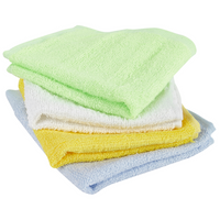 Bamboo Organic Soft Flannel, High Absorbency Face Cloth - Choice Of Colours - Buy One Get One Half Price