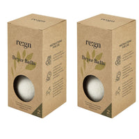 Organic Wool Dryer Balls - Pack of 2