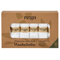 Bamboo Face Cloths - Pack of 6