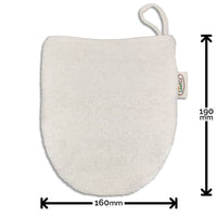 LoofCo Cleansing Mitt – Egyptian Cotton Face & Body Wash Glove