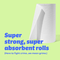 Forest-Friendly 100% Recycled Kitchen Roll | 120 Sheets Per Roll