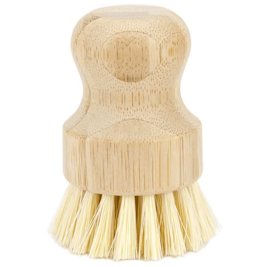 Bamboo Plastic Free Kitchen Dish Brush, Eco Friendly Washing Brush With Sisal Bristles - REGN