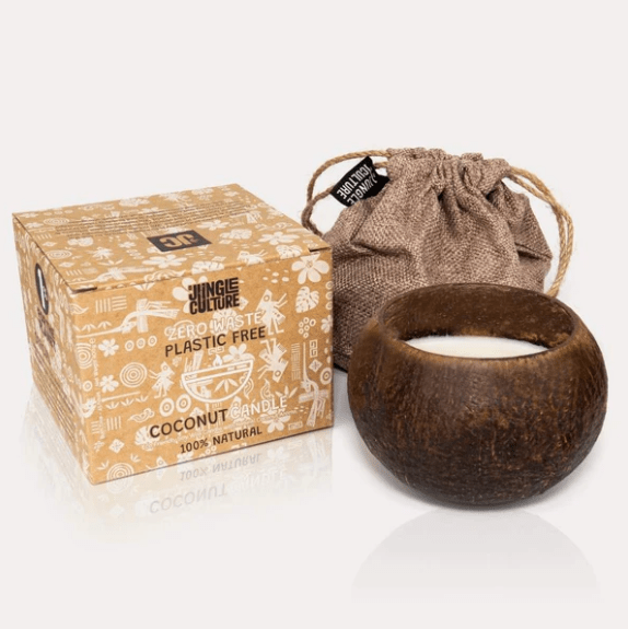 Coconut Shell Candle - Citrus Lime Scent - REGN
