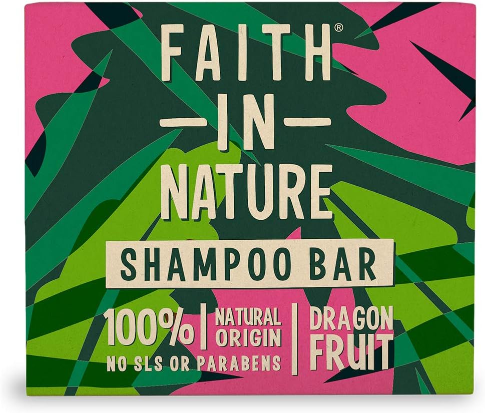 Faith In Nature Dragon Fruit Shampoo Bar – 85g - REGN