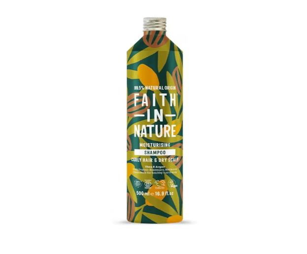 Faith In Nature Shea & Argan Shampoo – 500ml Aluminium - REGN