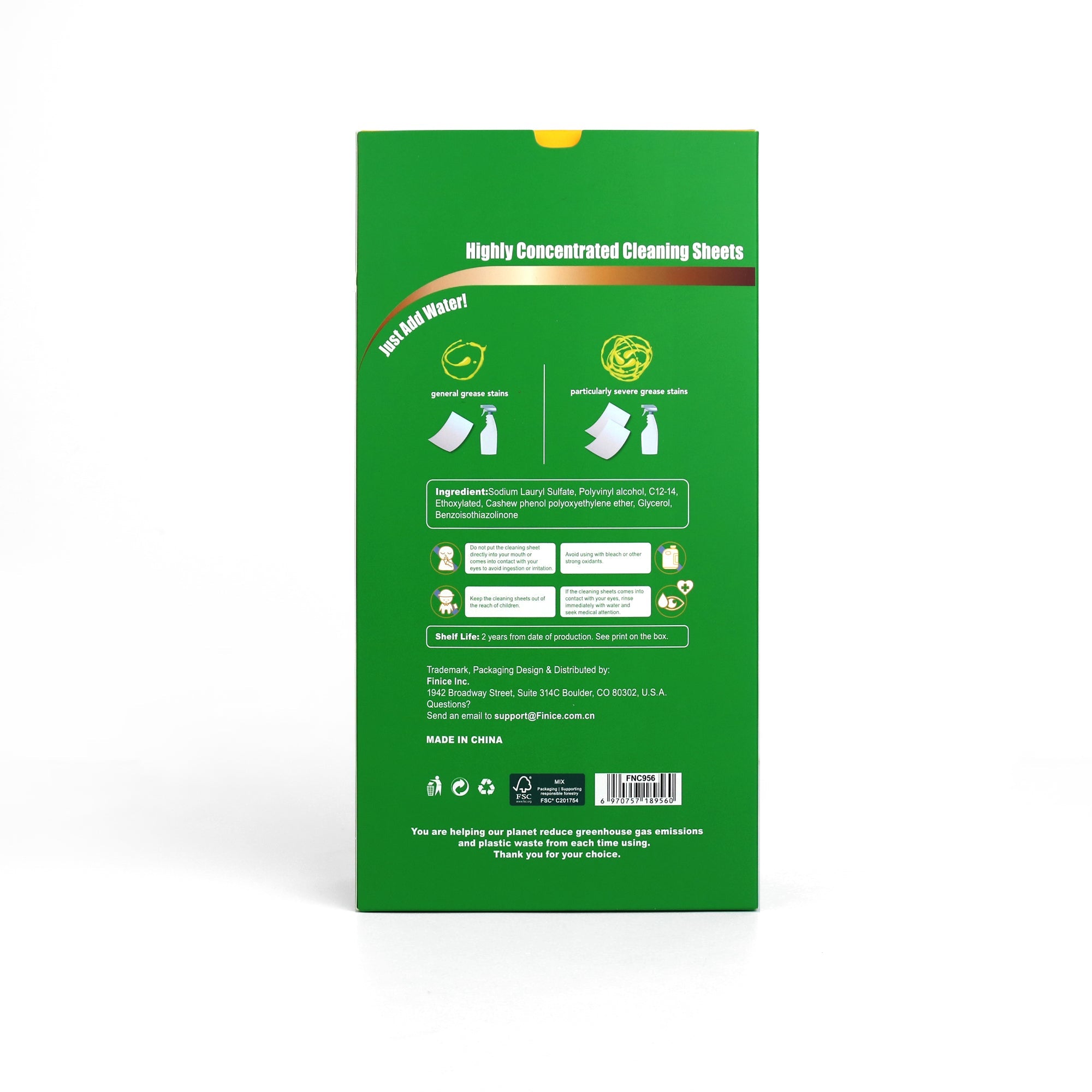 Finice Kitchen Grease & Stain Cleaning Kit - REGN