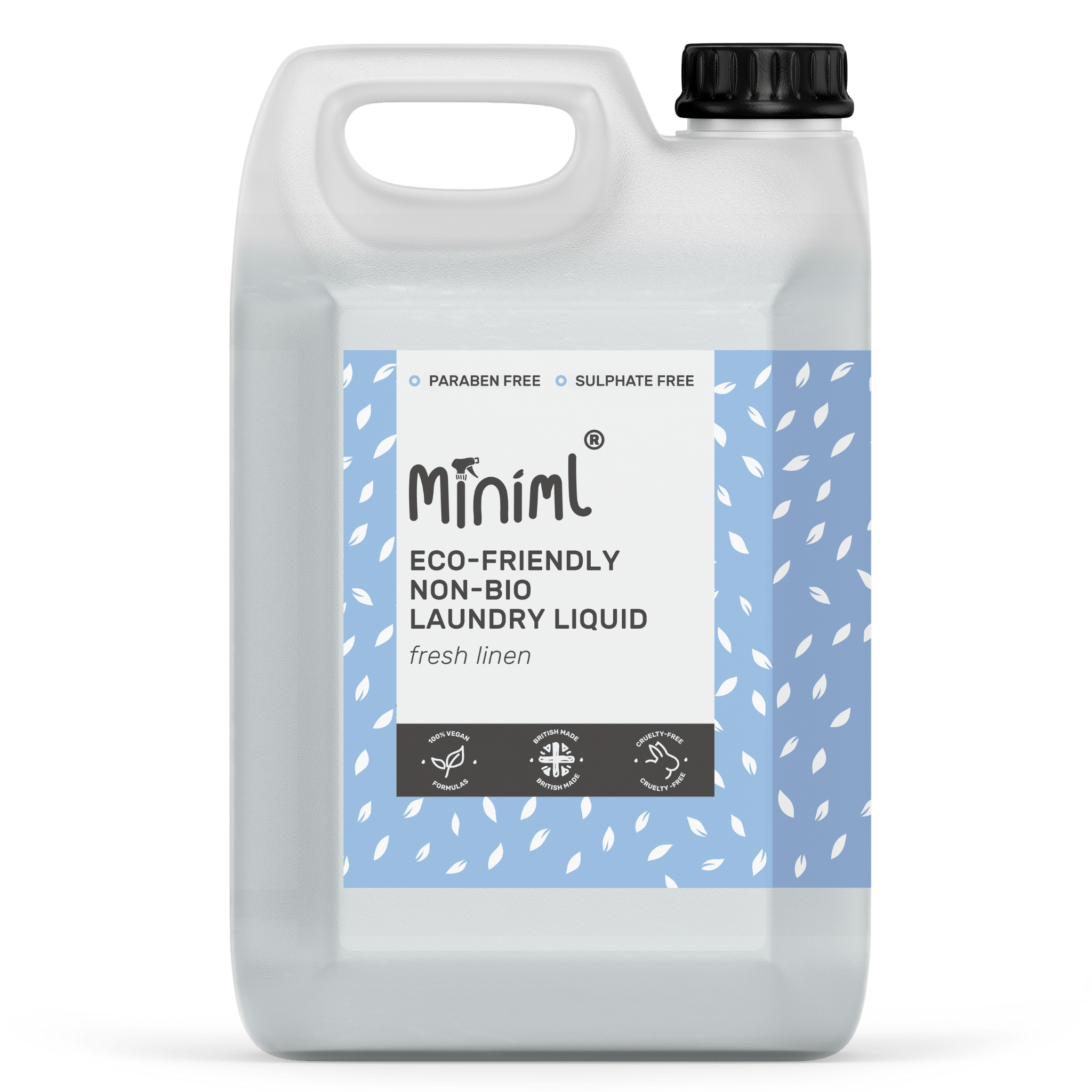 Fresh Linen Laundry Liquid – 5L Non - Bio Eco Refill - REGN