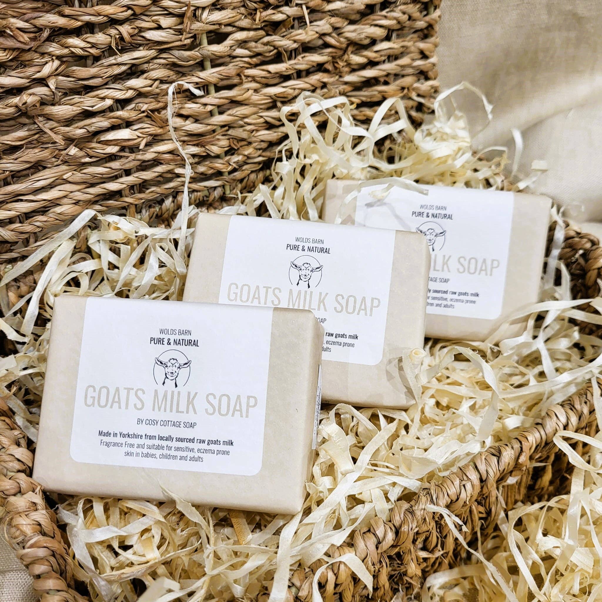 Goats Milk Soap – Natural Gentle Bars for Babies, Children & Adults - REGN