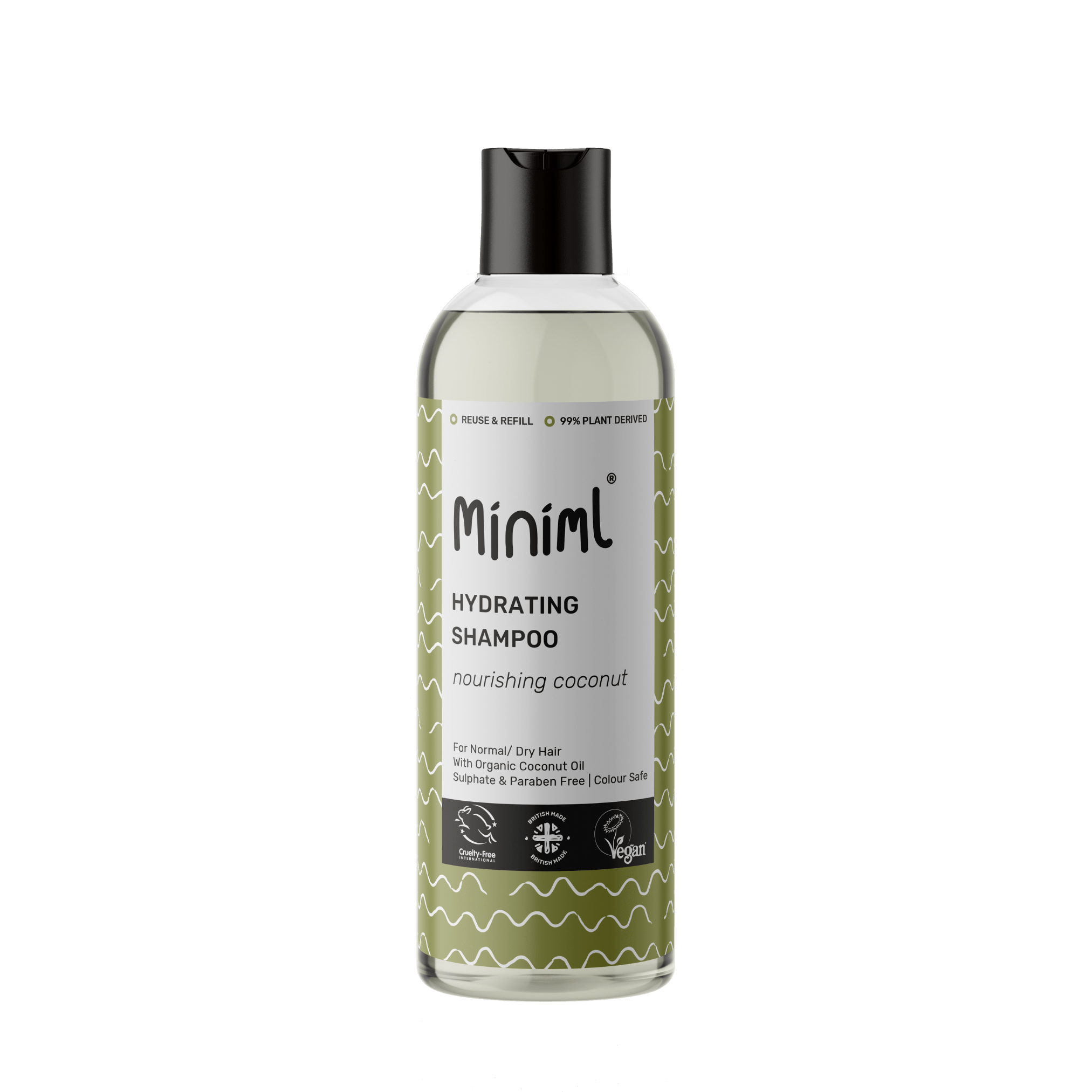 Hydrating Shampoo 500ml | Coconut Sulphate - Free Hair Care - REGN