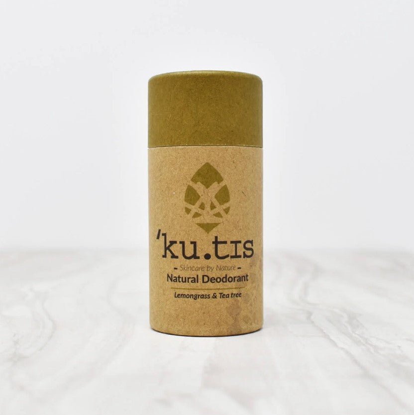 Lemongrass & Tea Tree Natural Roll On Eco Friendly Deodorant, Plastic Free Anti Perspirant - REGN