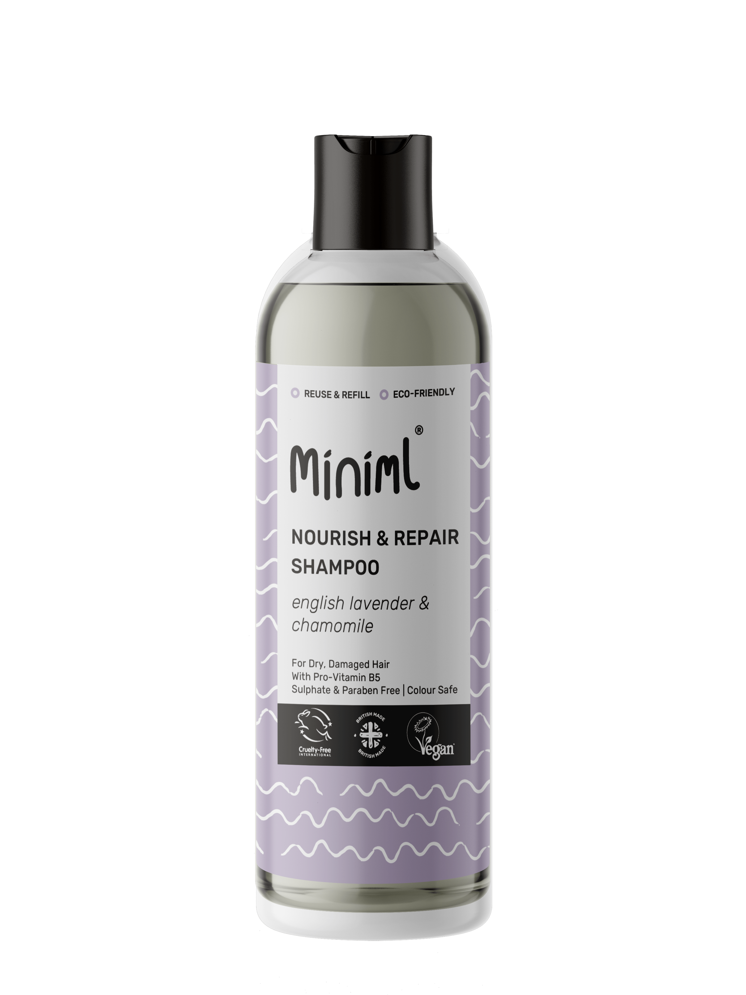 Nourish Shampoo 500ml | Lavender & Chamomile for Damaged Hair - REGN