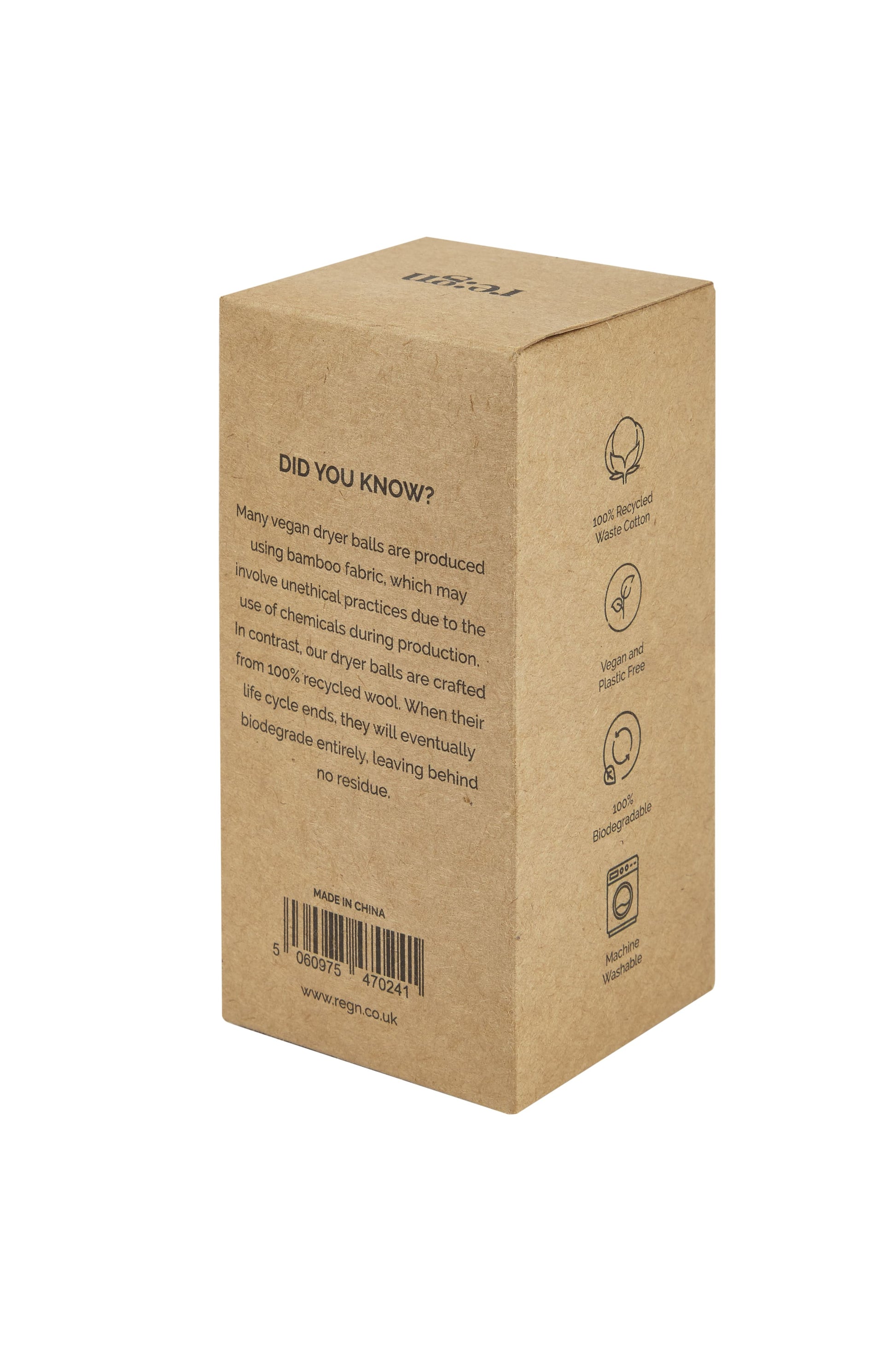 Organic Wool Dryer Balls - Pack of 2 - REGN