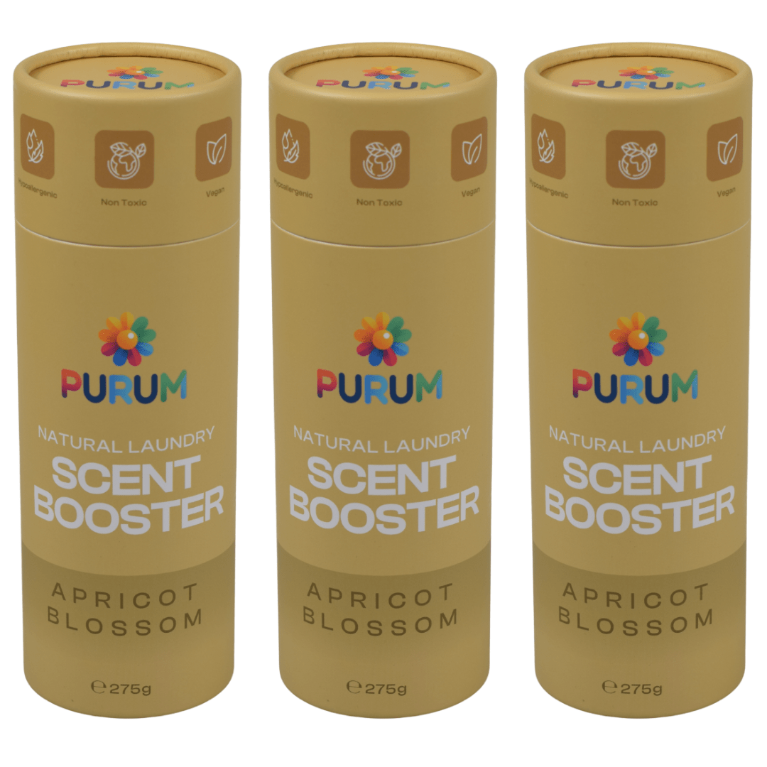 Purum Apricot Blossom Laundry Scent Boosters – 3 Pack Bundle - REGN