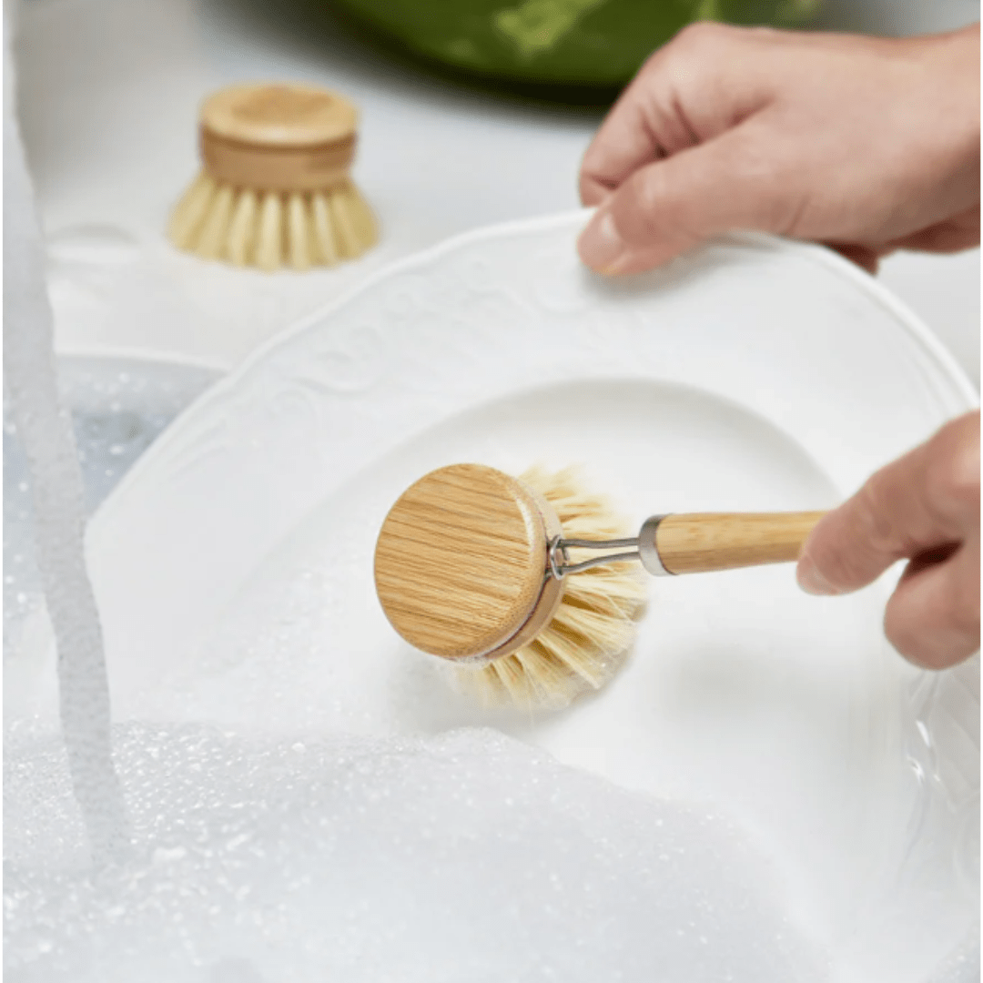 Re:gn Bamboo Washing Up Brush, Plastic Free Dish Brush - REGN