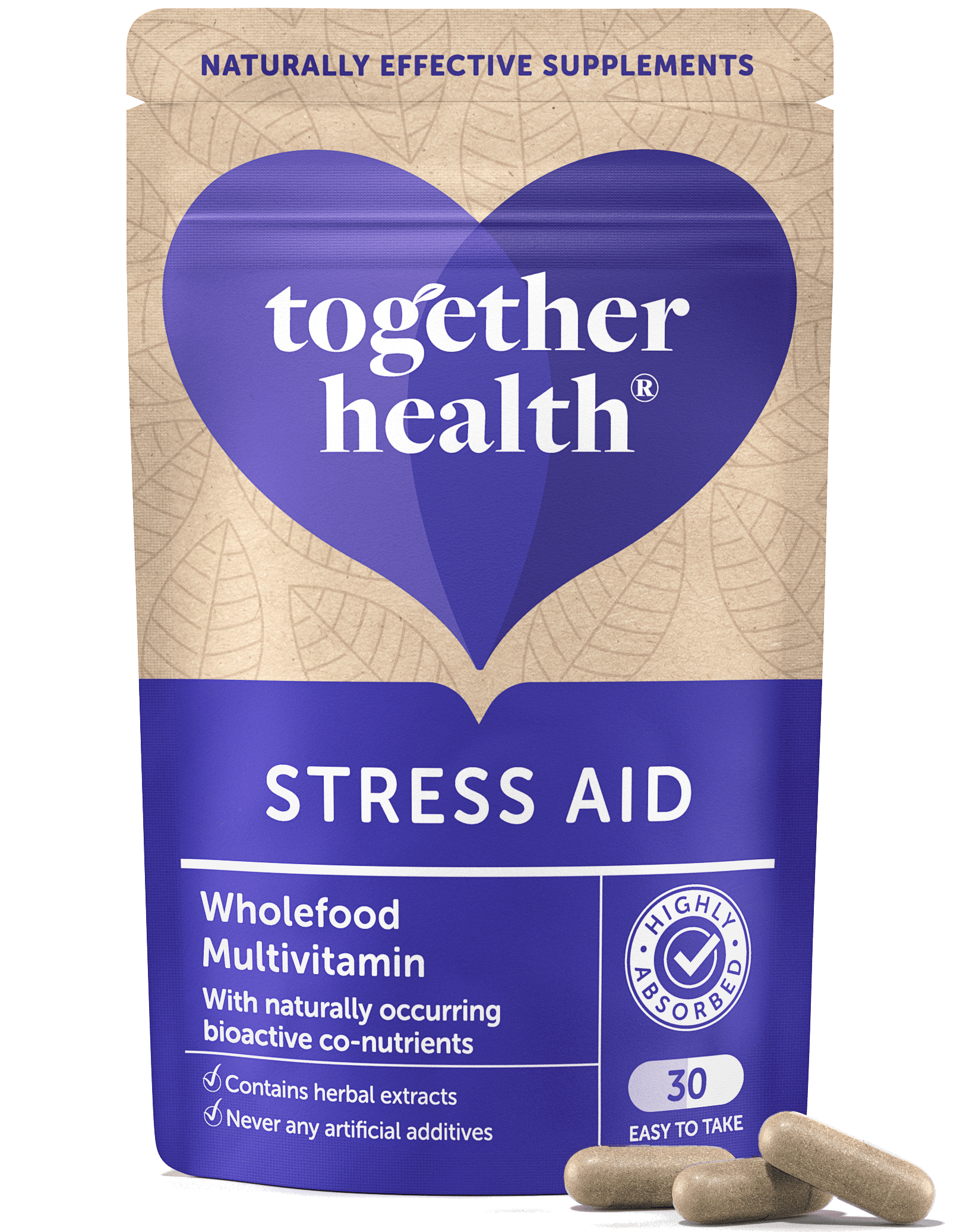Stress Aid – Stress Supplement – 30 Capsules - REGN