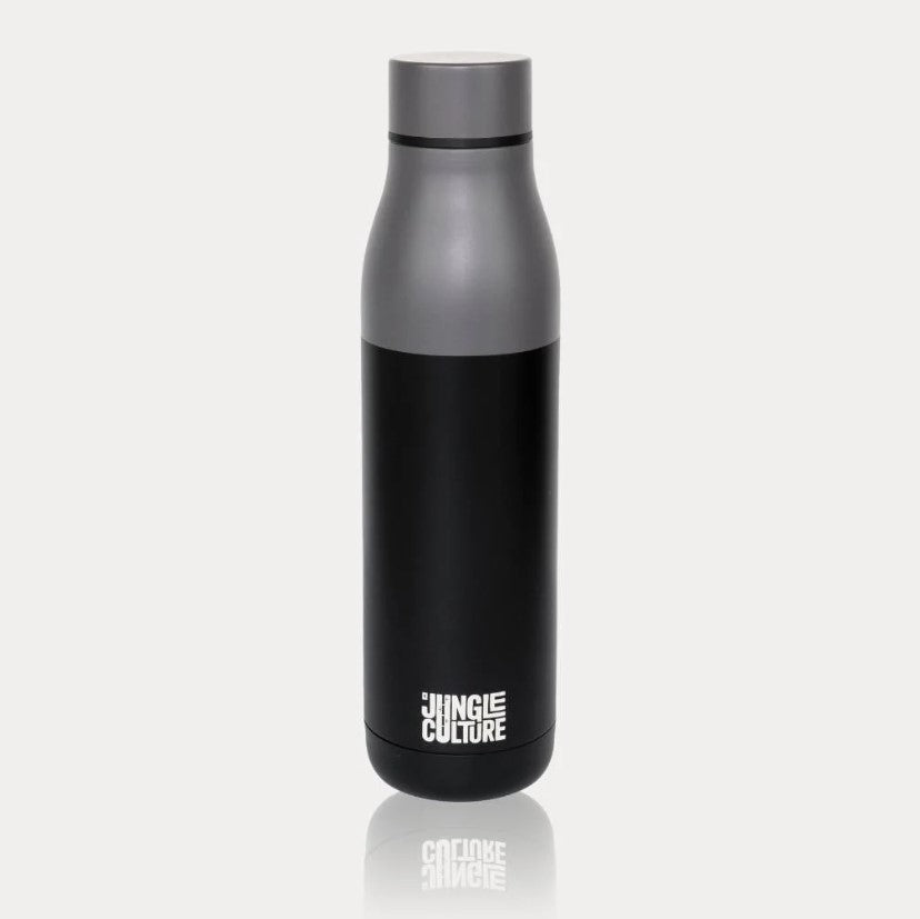 Stainless Steel Water Bottle in black