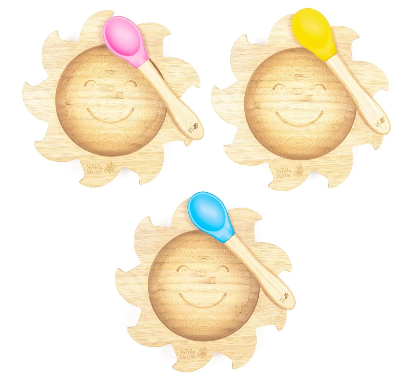 BABY BAMBOO WEANING BOWL AND SPOON SET - REGN