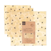 Beeswax food wraps With honeycomb pattern 