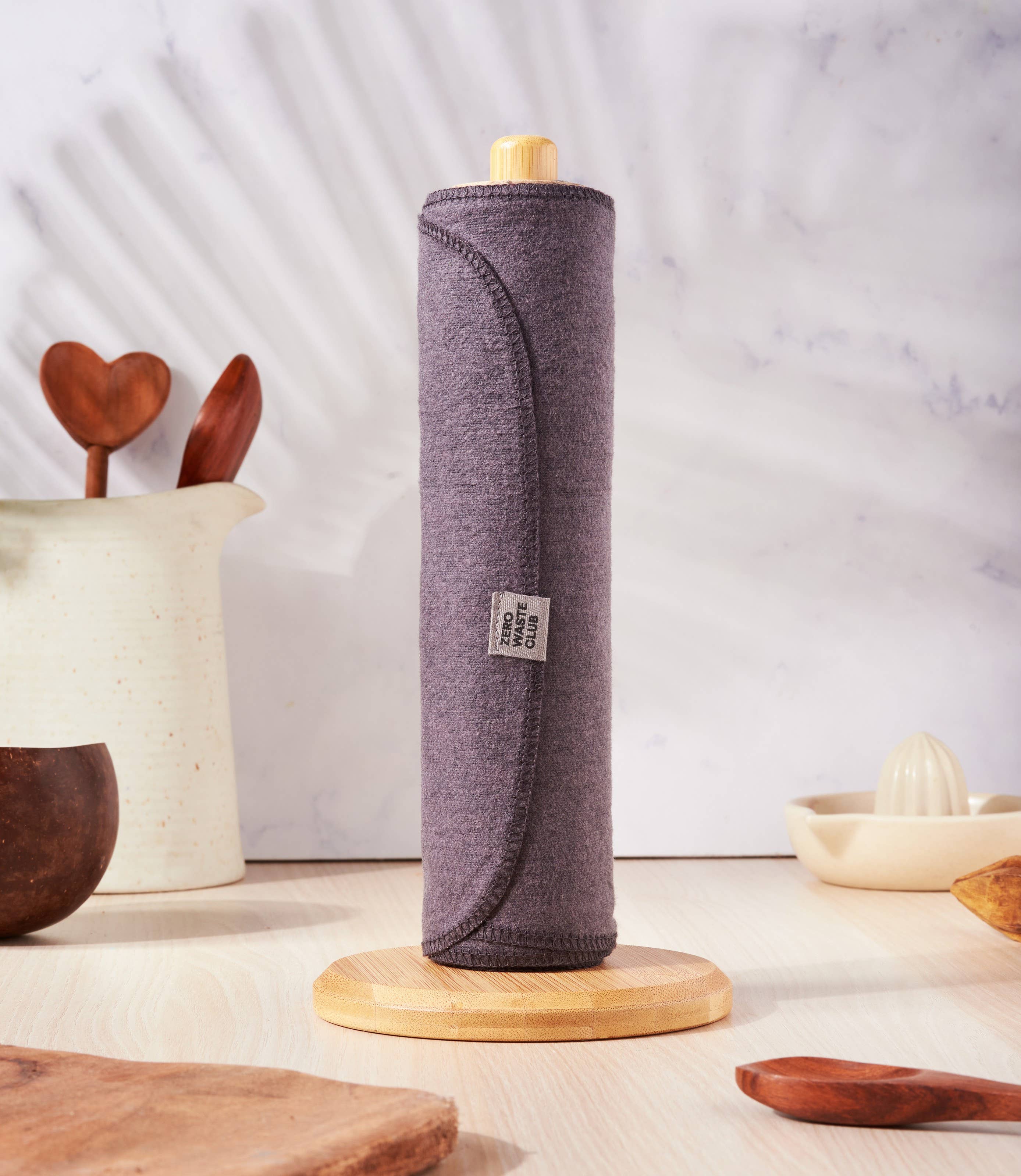 Reusable Kitchen Roll - Pack of 7 - Grey - REGN