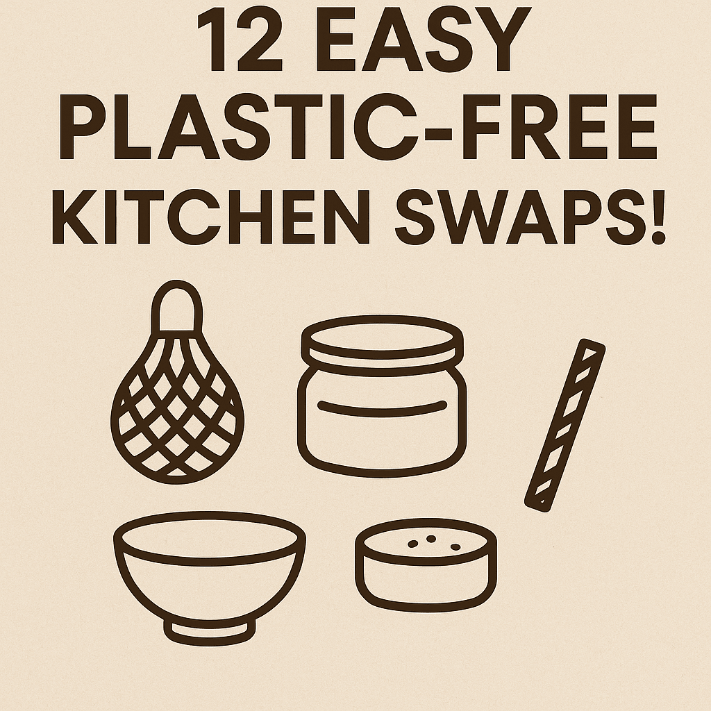 12 Easy Plastic-free Kitchen Swaps! - REGN